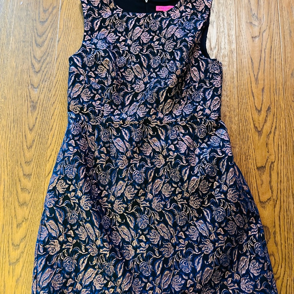 Betsey Johnson Blue Sleeveless Mini Dress A-line